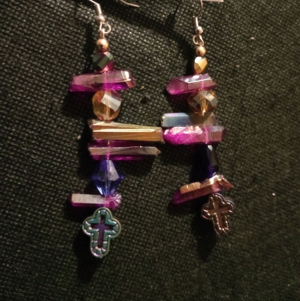 Crystal earrings